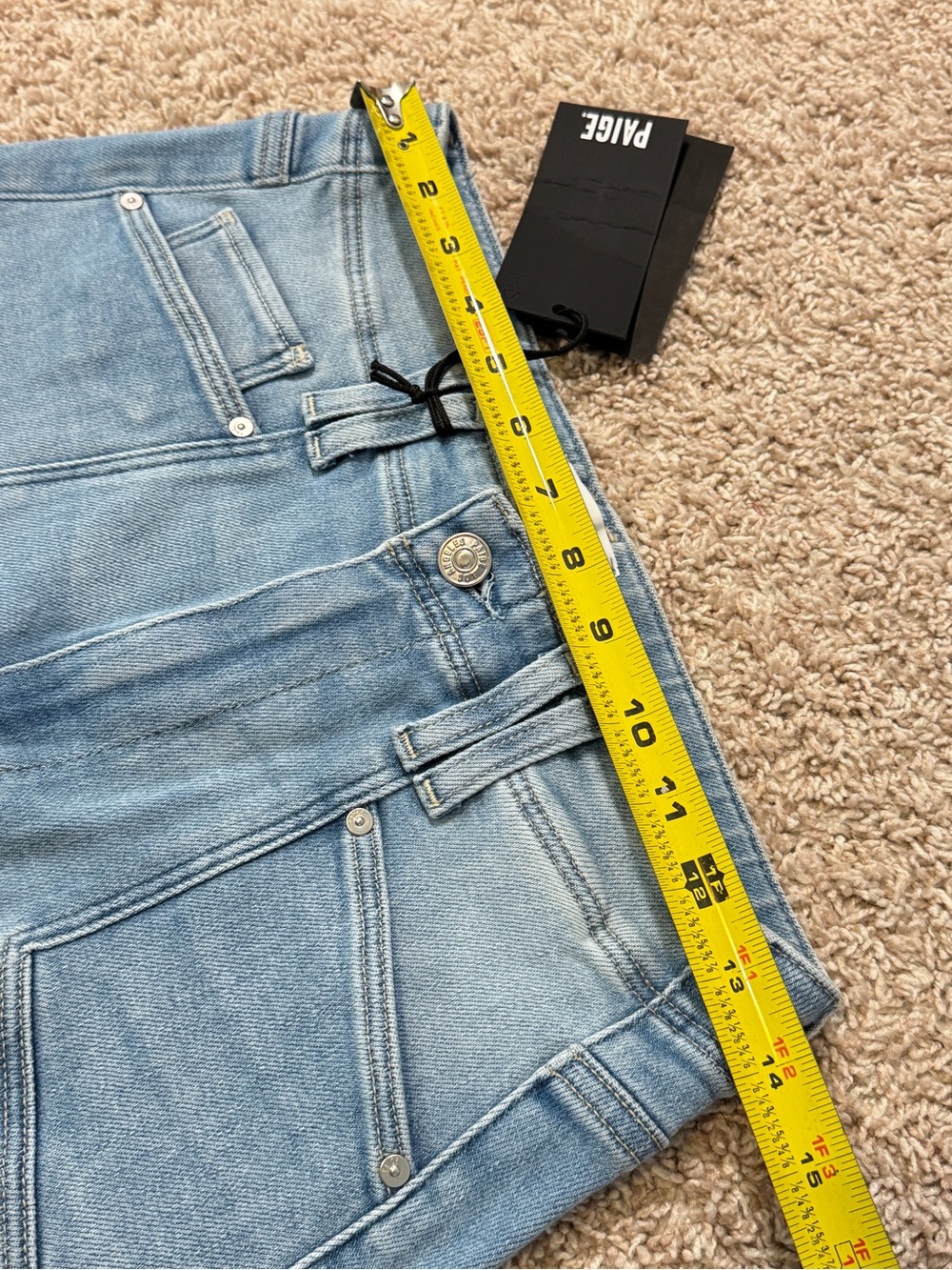 PAIGE Anessa Wide Leg Crop
Jeans | Raw Hem | Size 27 | NWT - Picture 14 of 16